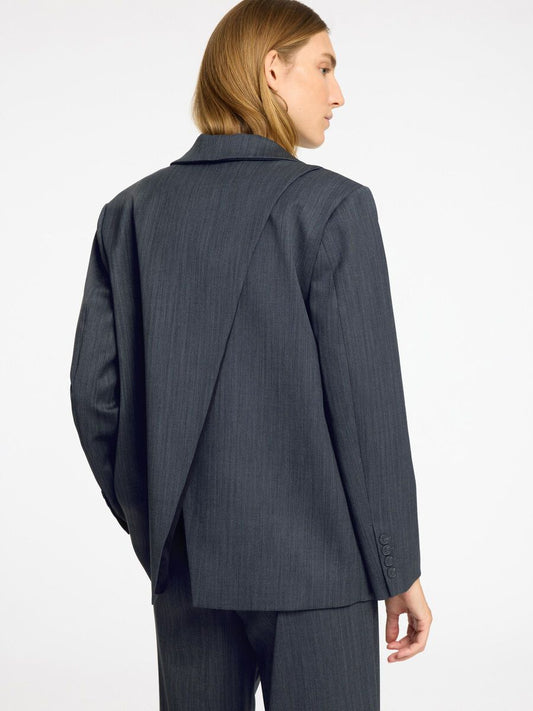 Fenia Oversized Blazer -  Grey