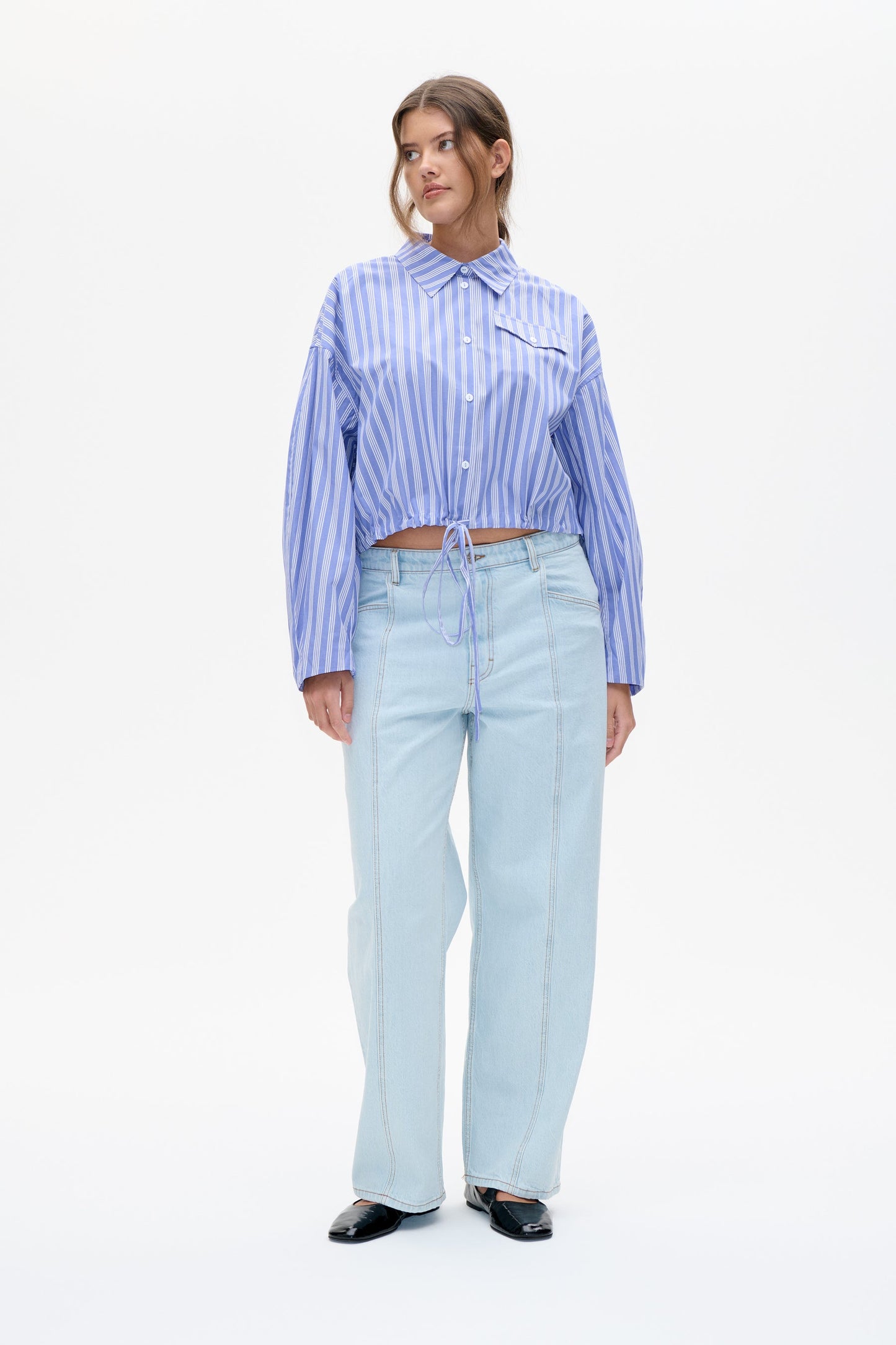 Bryce Shirt - Wedge Blue Stripe