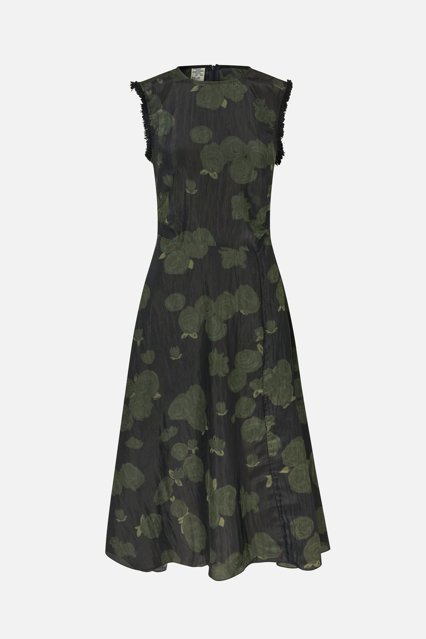 Atina Dress - Forest Night Rose