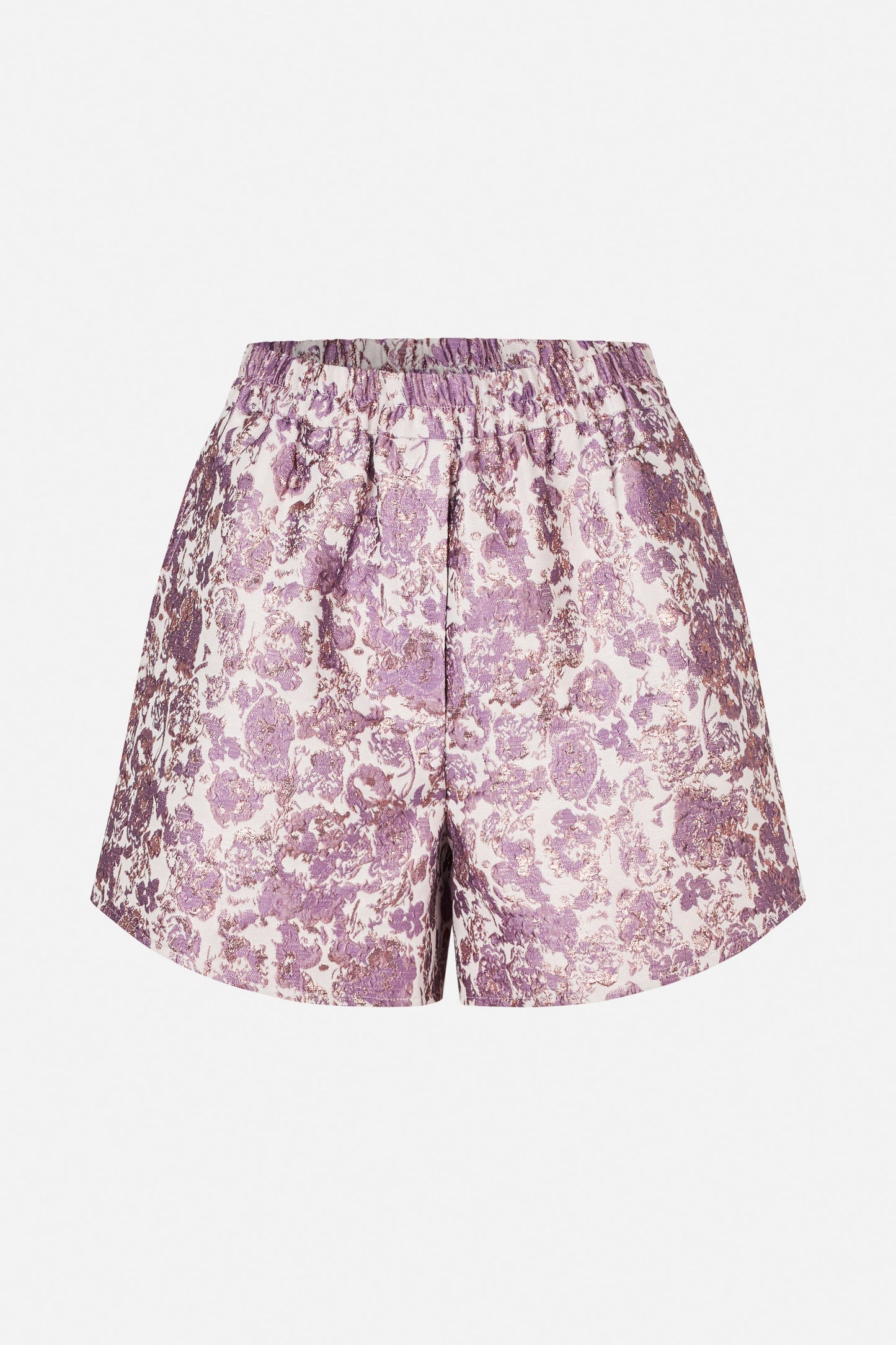 Nela Shorts - Golden Purple Rose