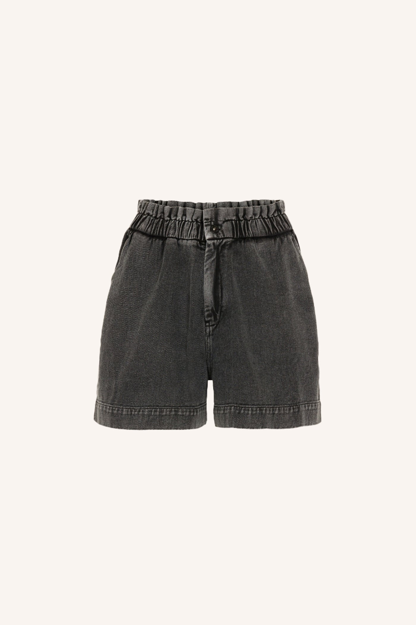 Leon Twill Short - Jet Black