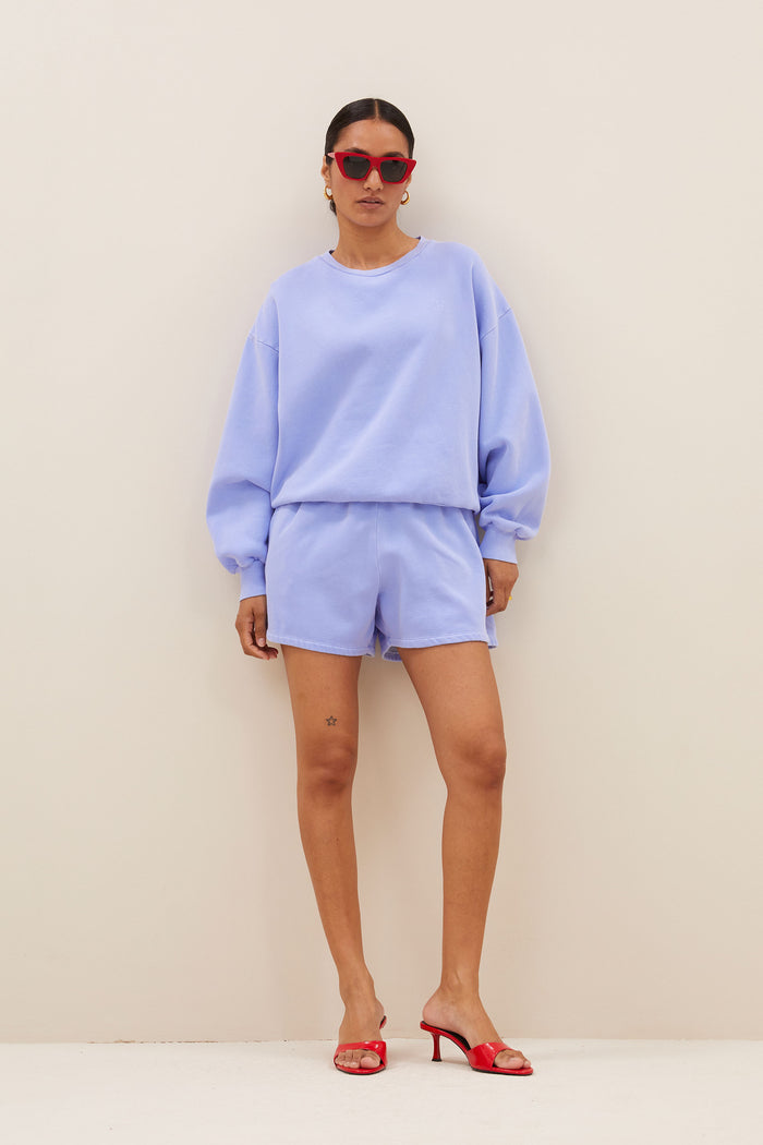 Bibi Natural Sweater - Violet Blue