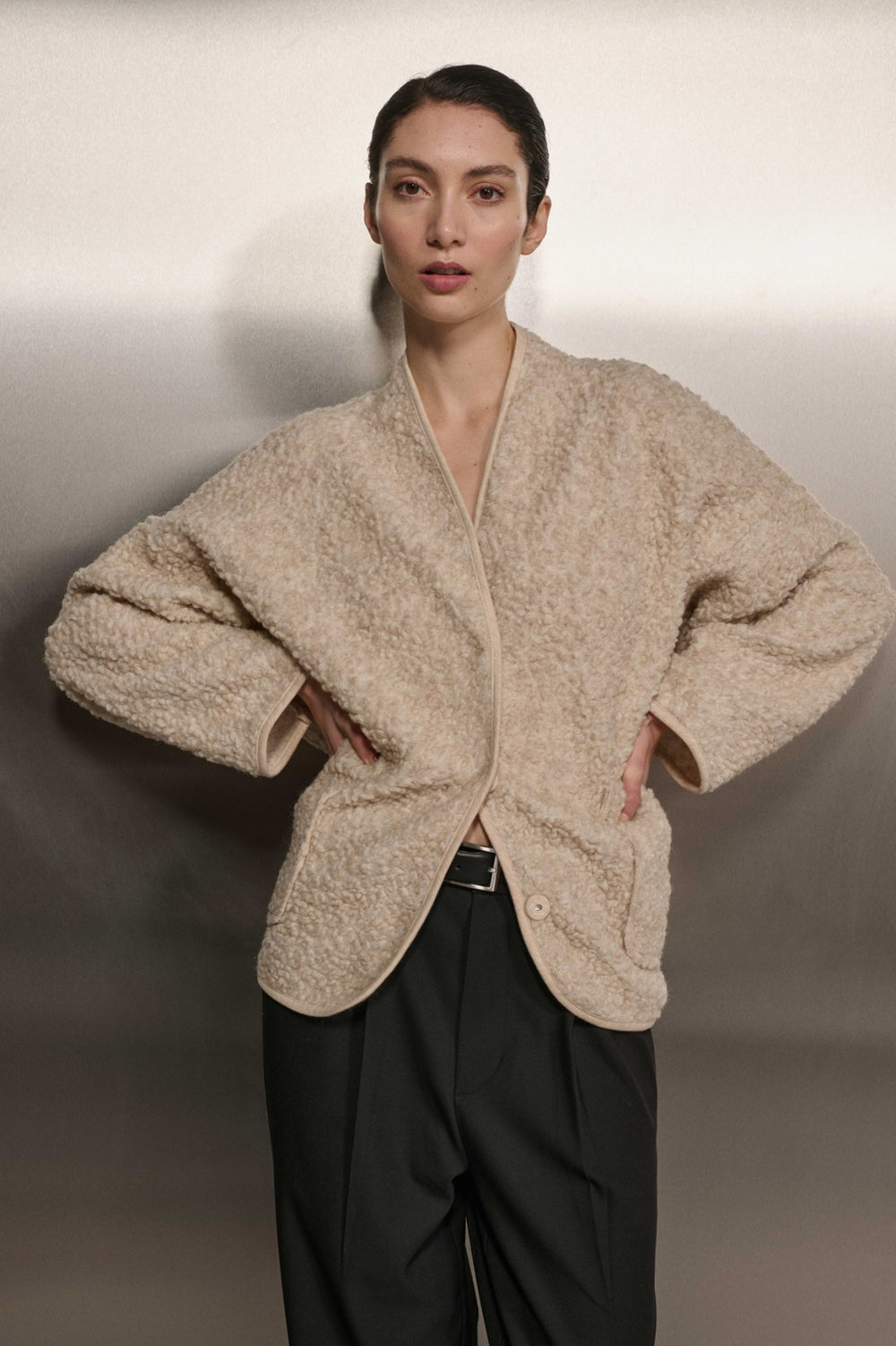 Anay Jacket  - Sand