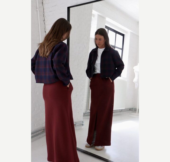 Zakia Skirt - Bordeaux