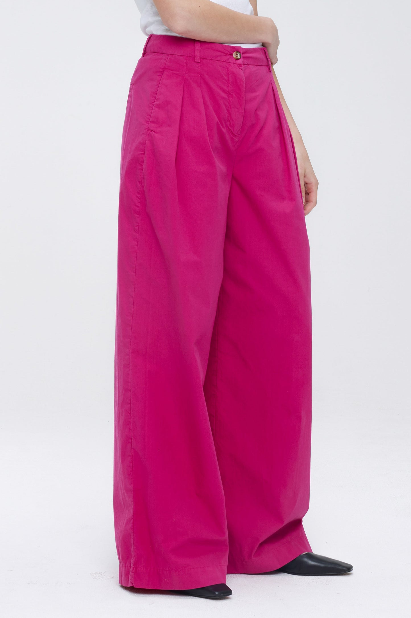 Pansmokey Pants - Fuschia