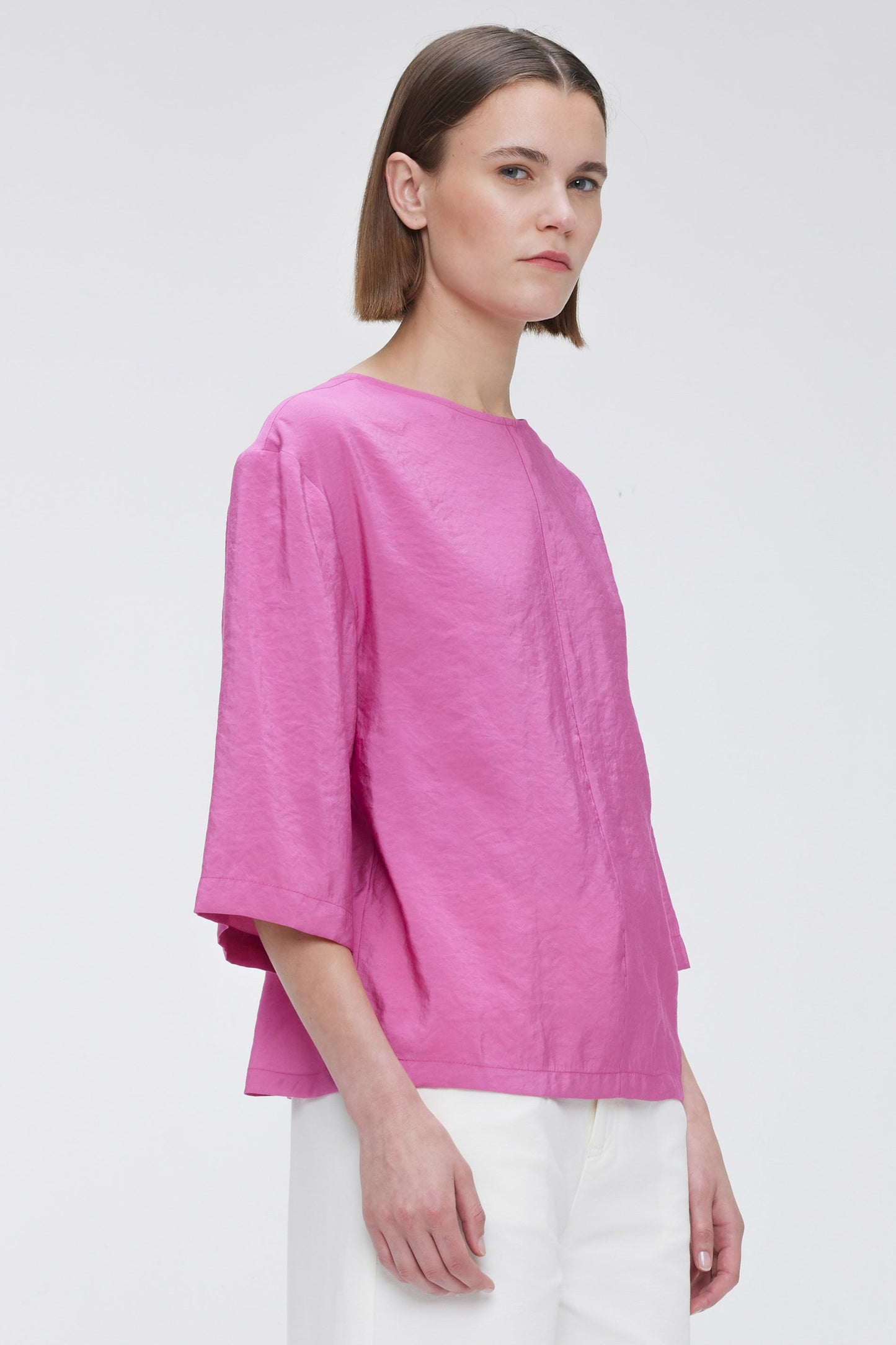 Tshuki Blouse - Fuschia