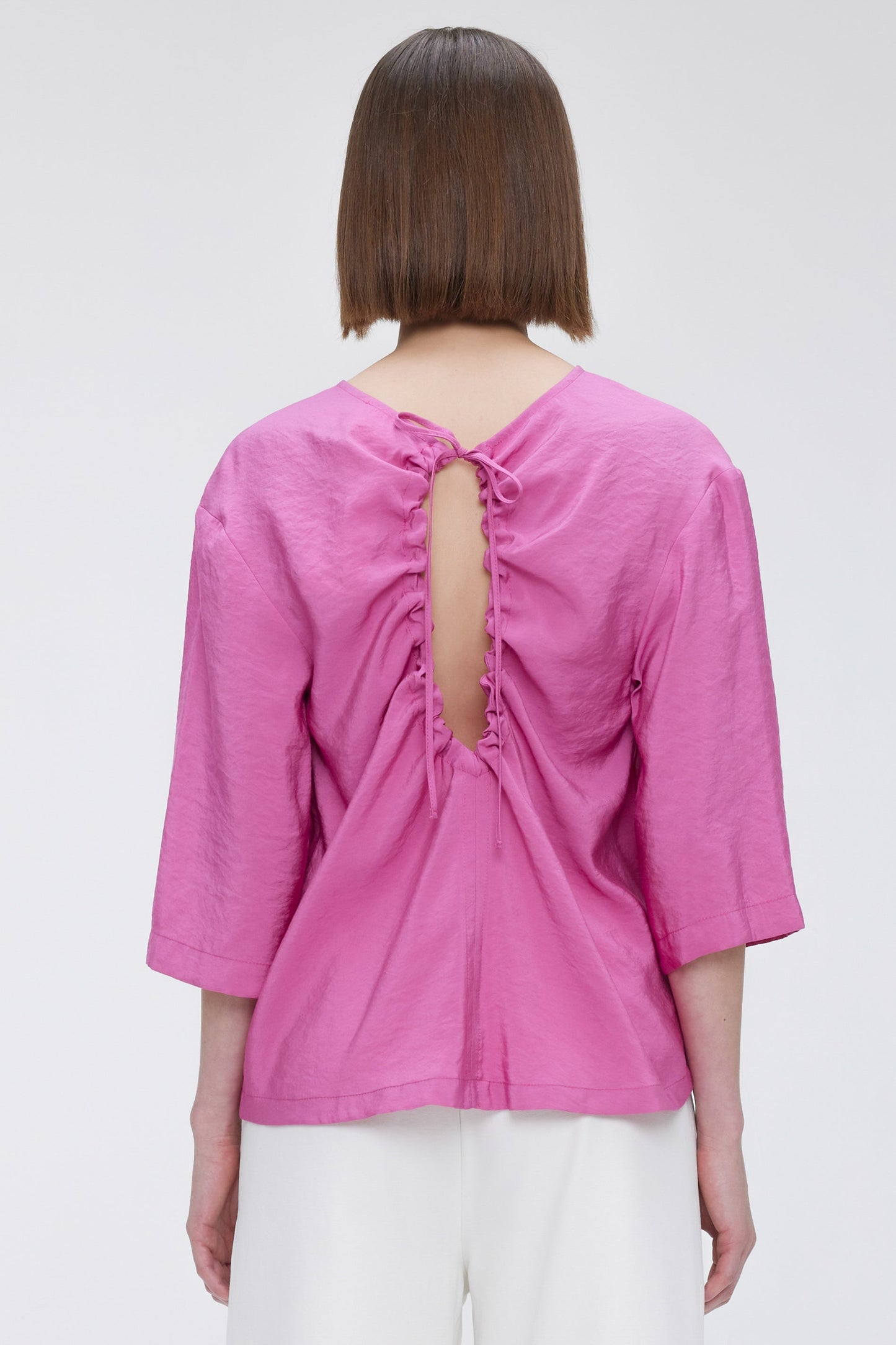 Tshuki Blouse - Fuschia