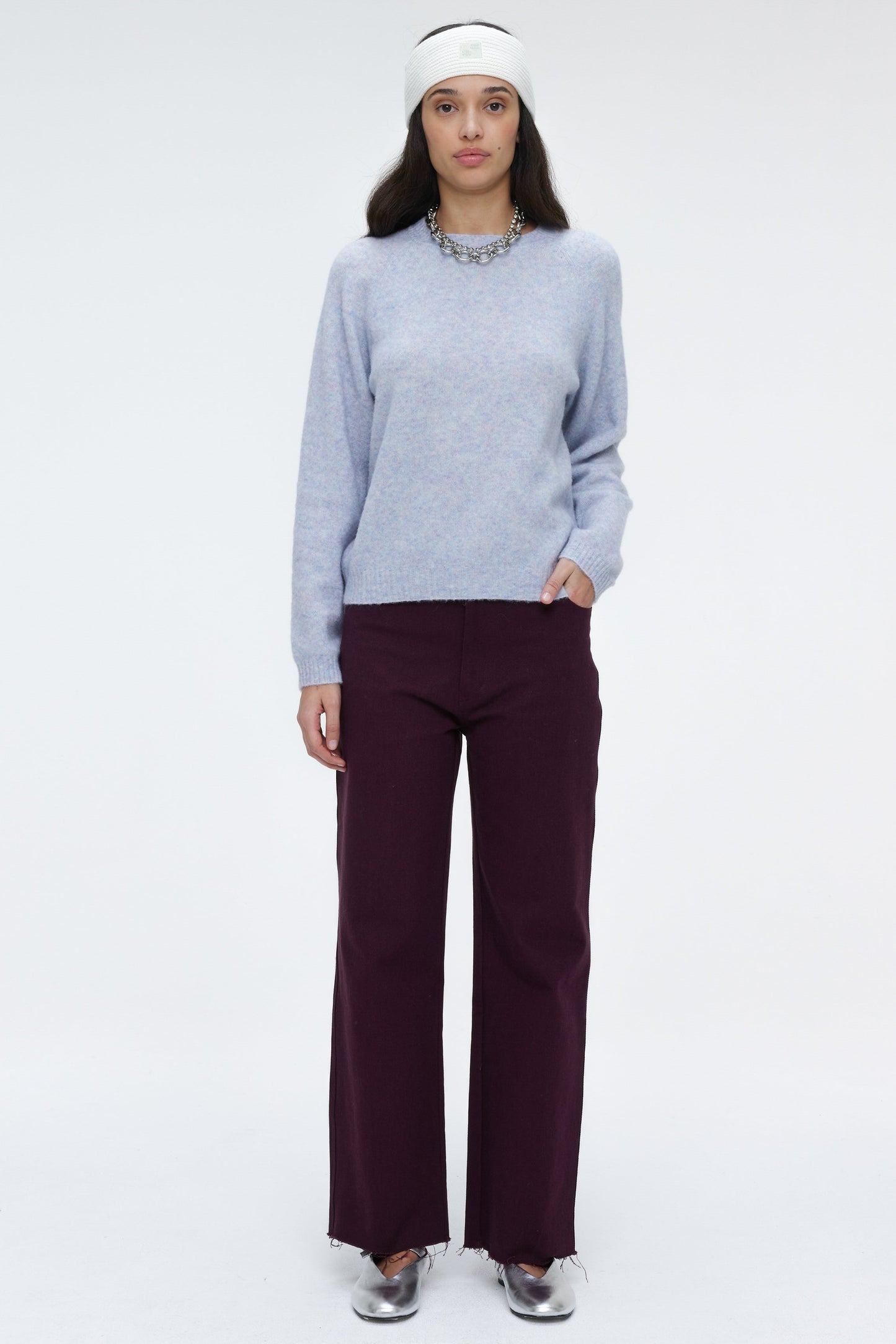 Teddybear Knit - Lilac