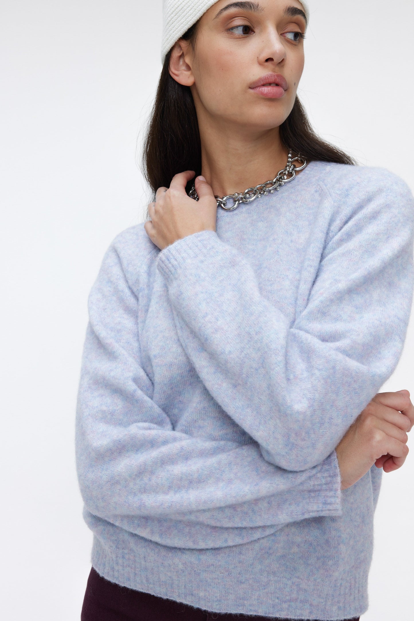 Teddybear Knit - Lilac