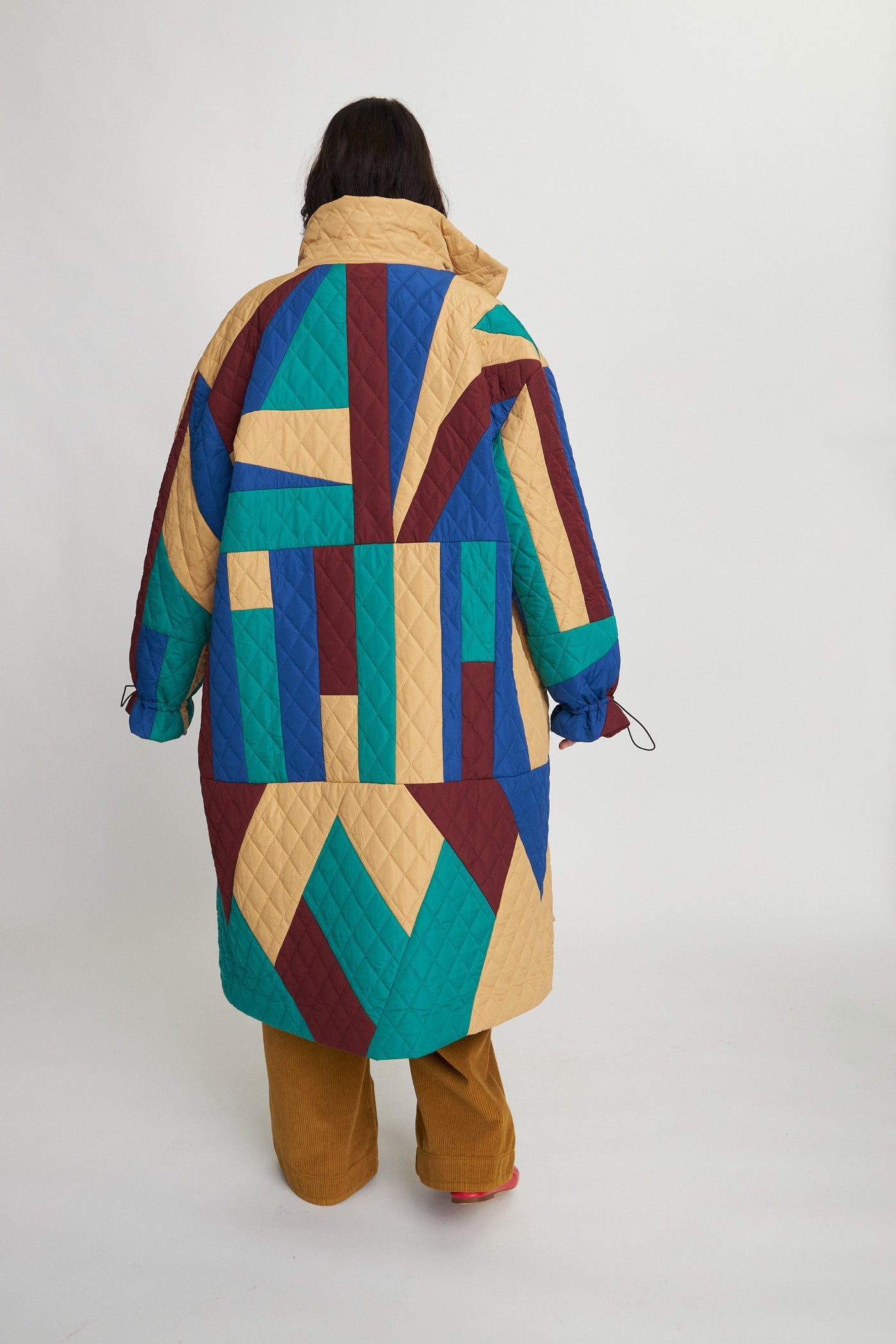 Patchwork Coat - Multicolour