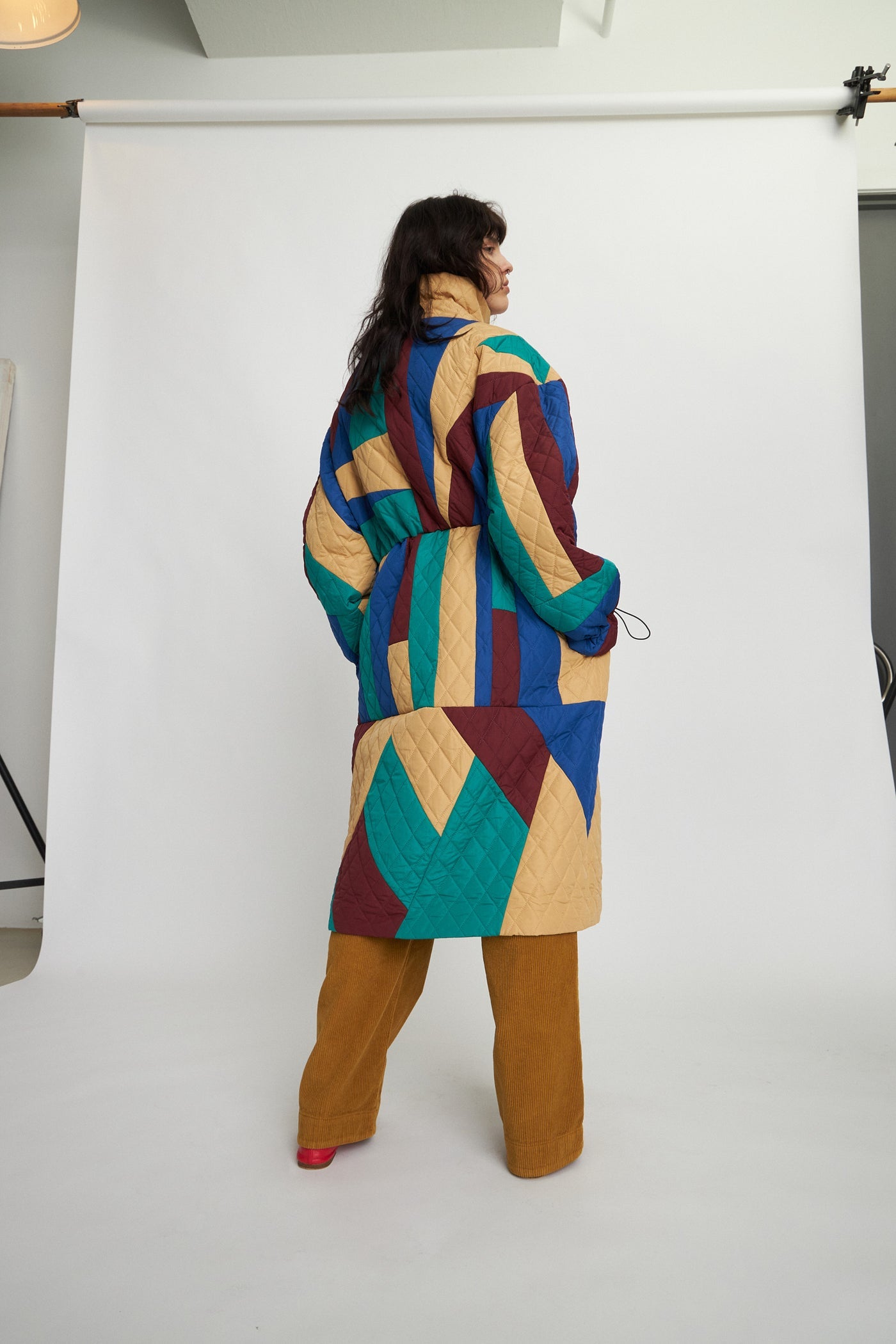 Patchwork Coat - Multicolour