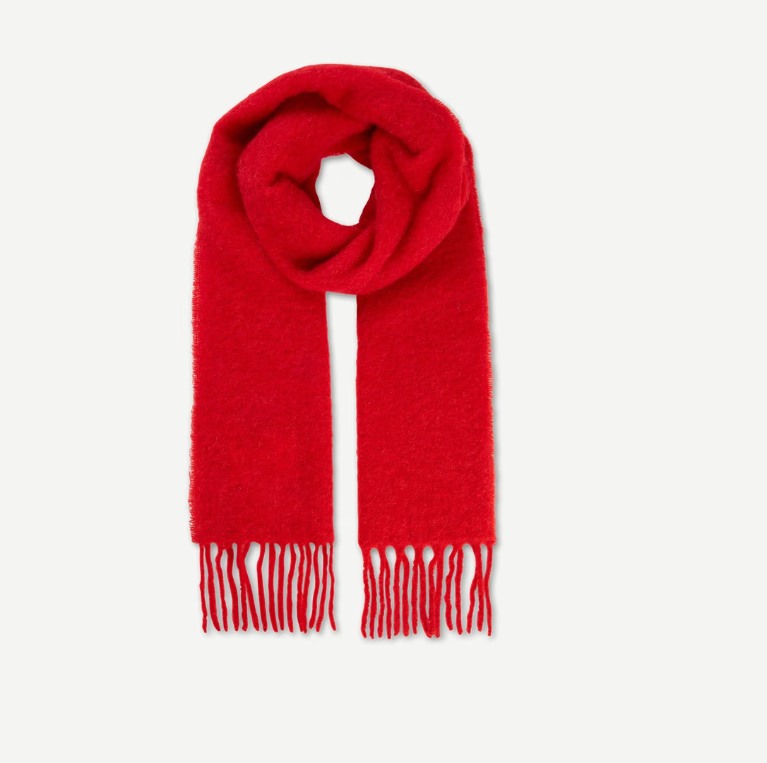 Sahilma Scarf - Scarlet Sage