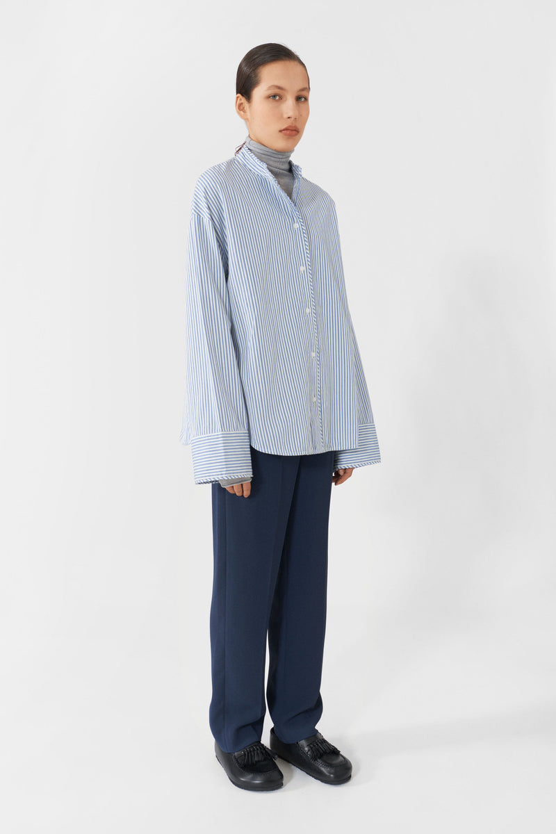 Zuri Shirt - Ocean Stripe